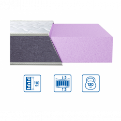 Ортопедичний матрац Brave ULTRA FOAM Eurosleep