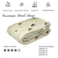 Вовняна ковдра 