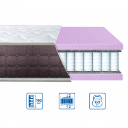 Ортопедичний матрац Brave SPRING  FOAM трикотаж Eurosleep